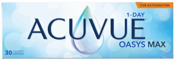 ACUVUE® OASYS MAX 1-Day for ASTIGMATISM (30) Pack