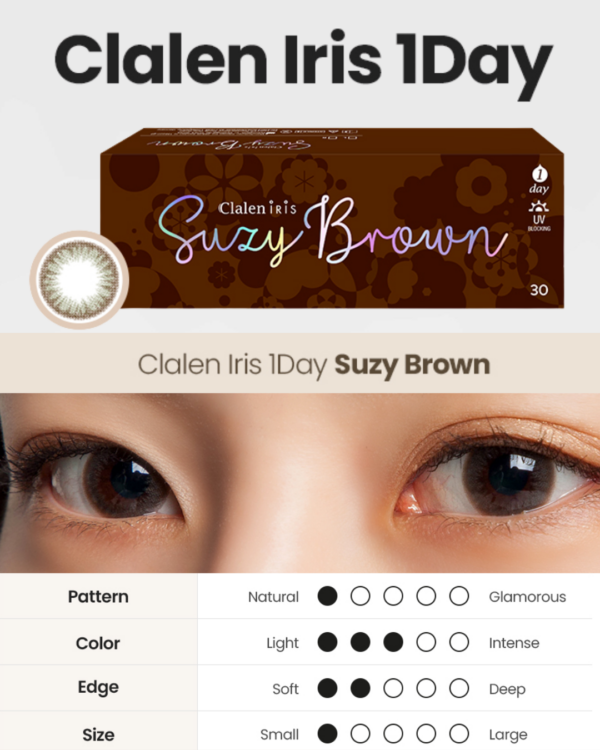 Clalen Iris 1Day Suzy Brown (30) Pack